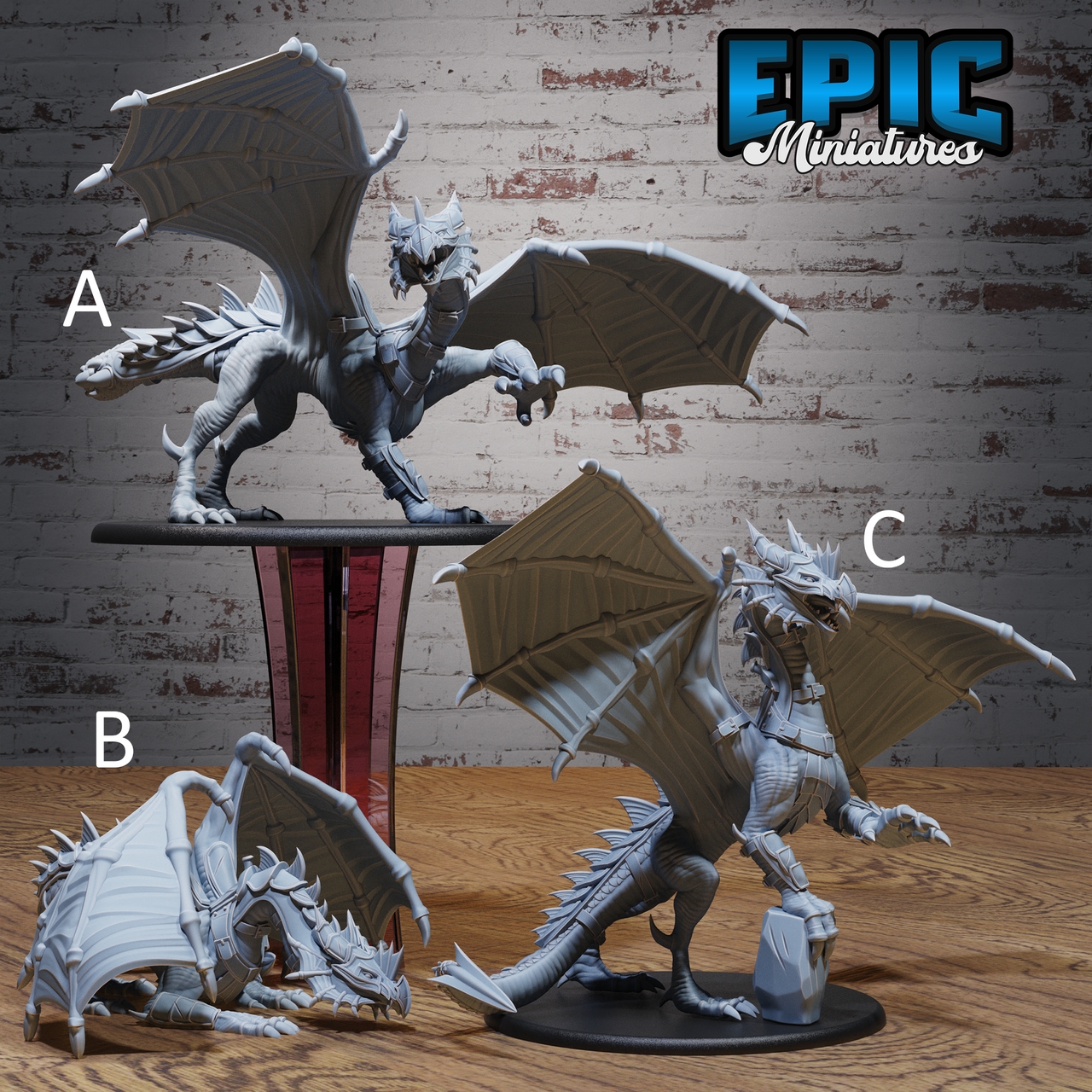 Armored Dragon - Epic Miniatures