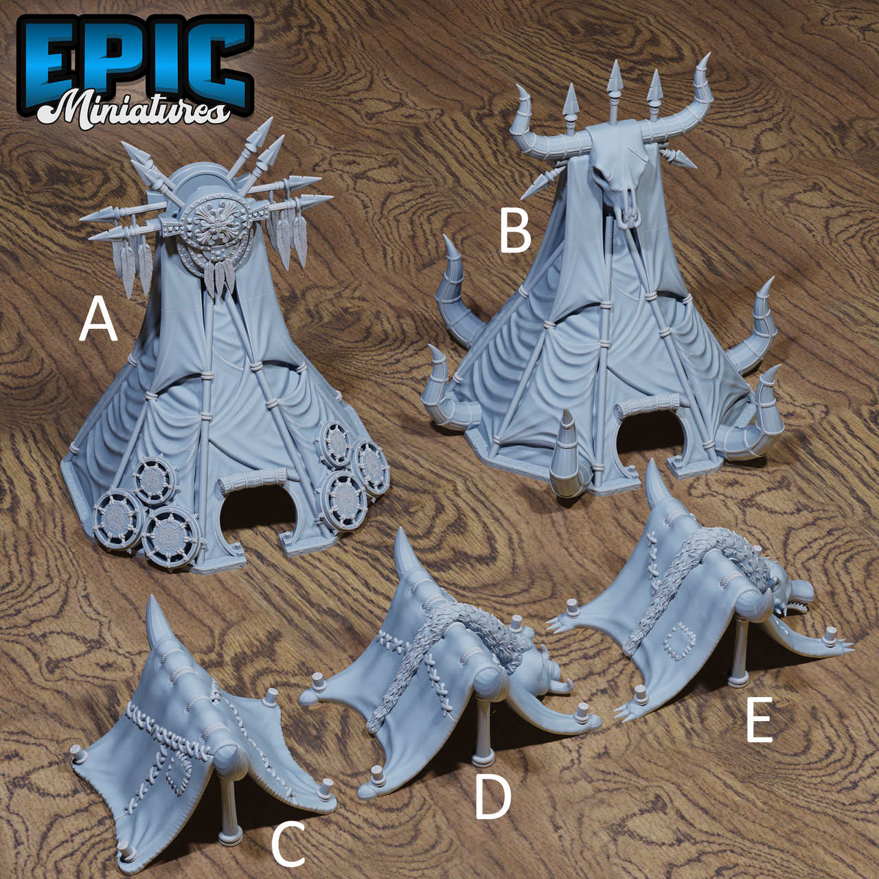 Goblin Tents - Epic Miniatures