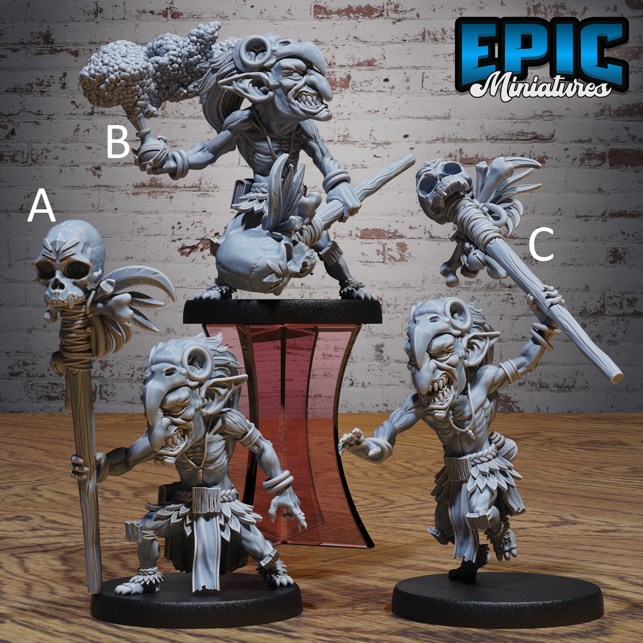 Shaman Goblin - Epic Miniatures