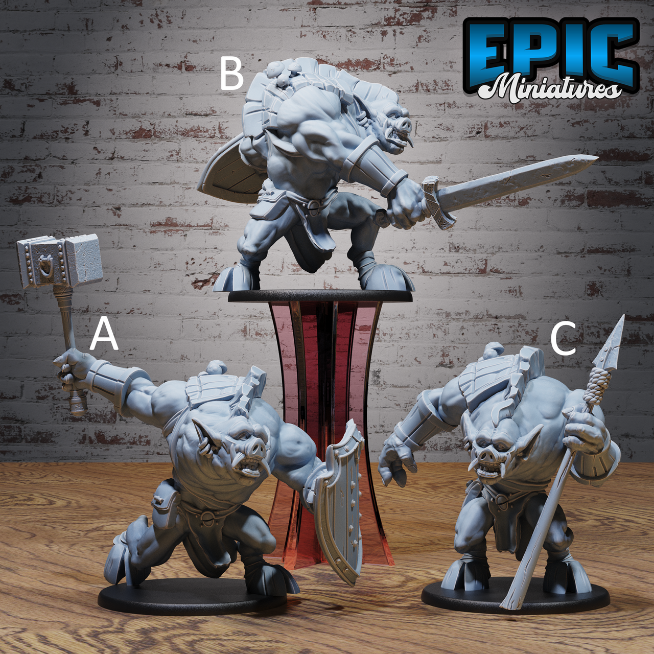Pig Ogre - Epic Miniatures