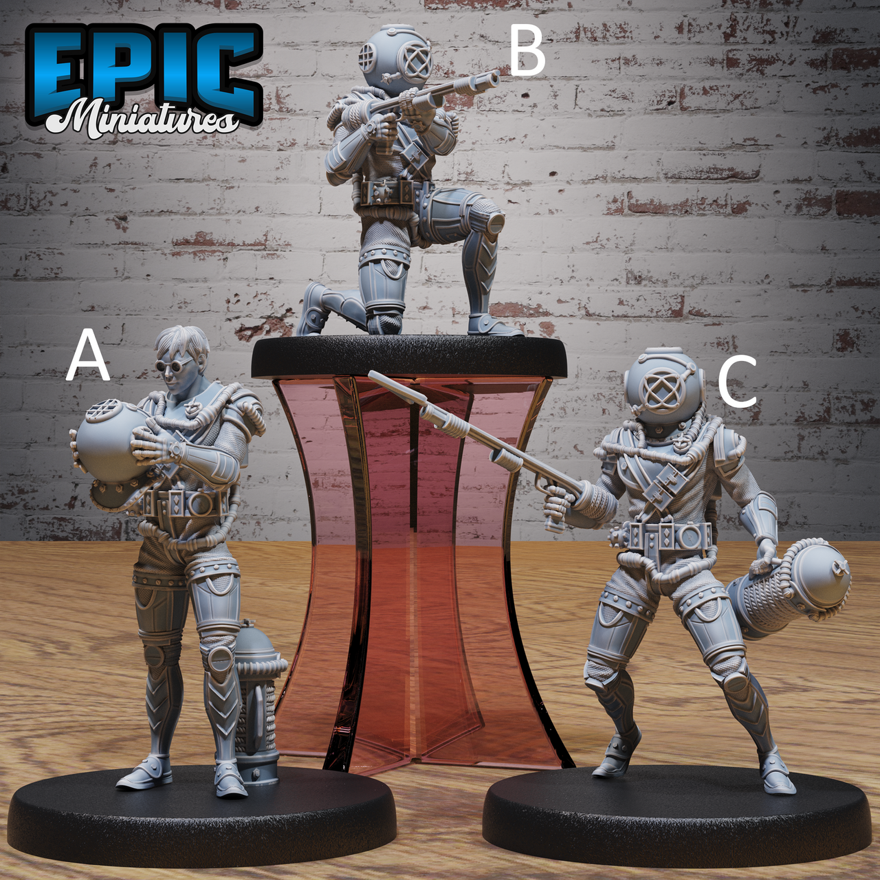 Treasure Diver - Epic Miniatures