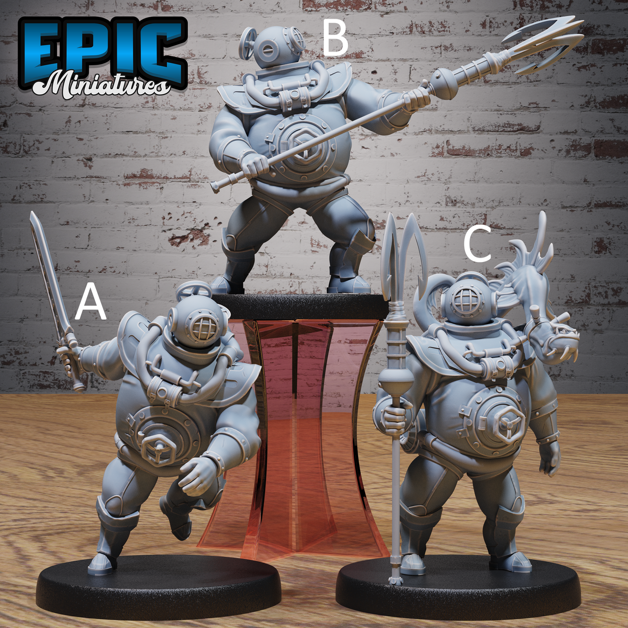 Deep Sea Diver - Epic Miniatures