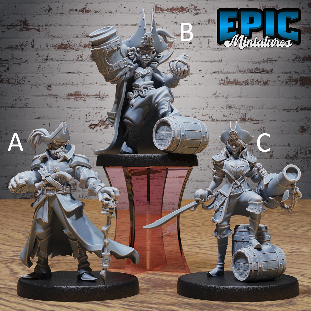 Pirate Crew - Epic Miniatures