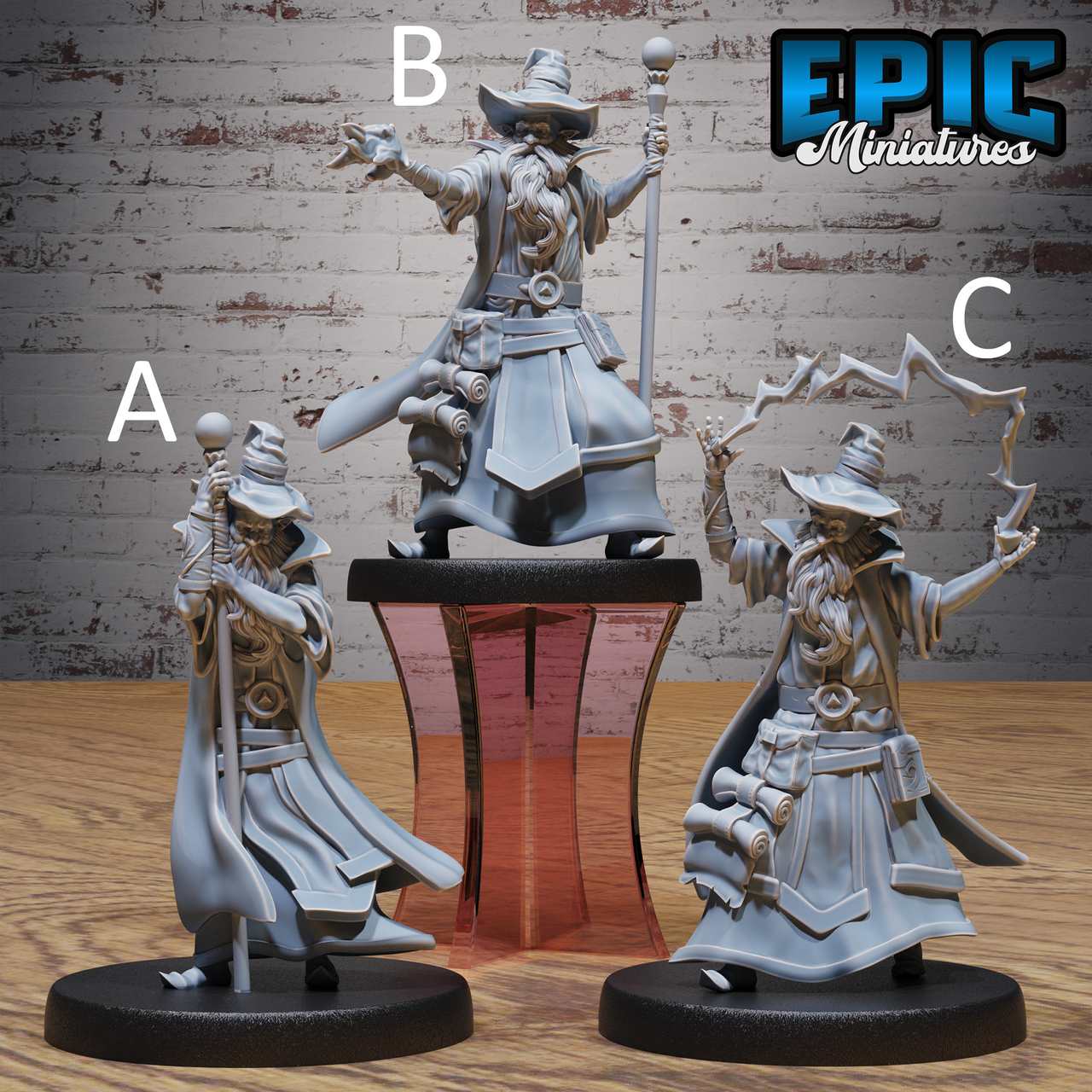 Old Wizard - Epic Miniatures | Magical Library