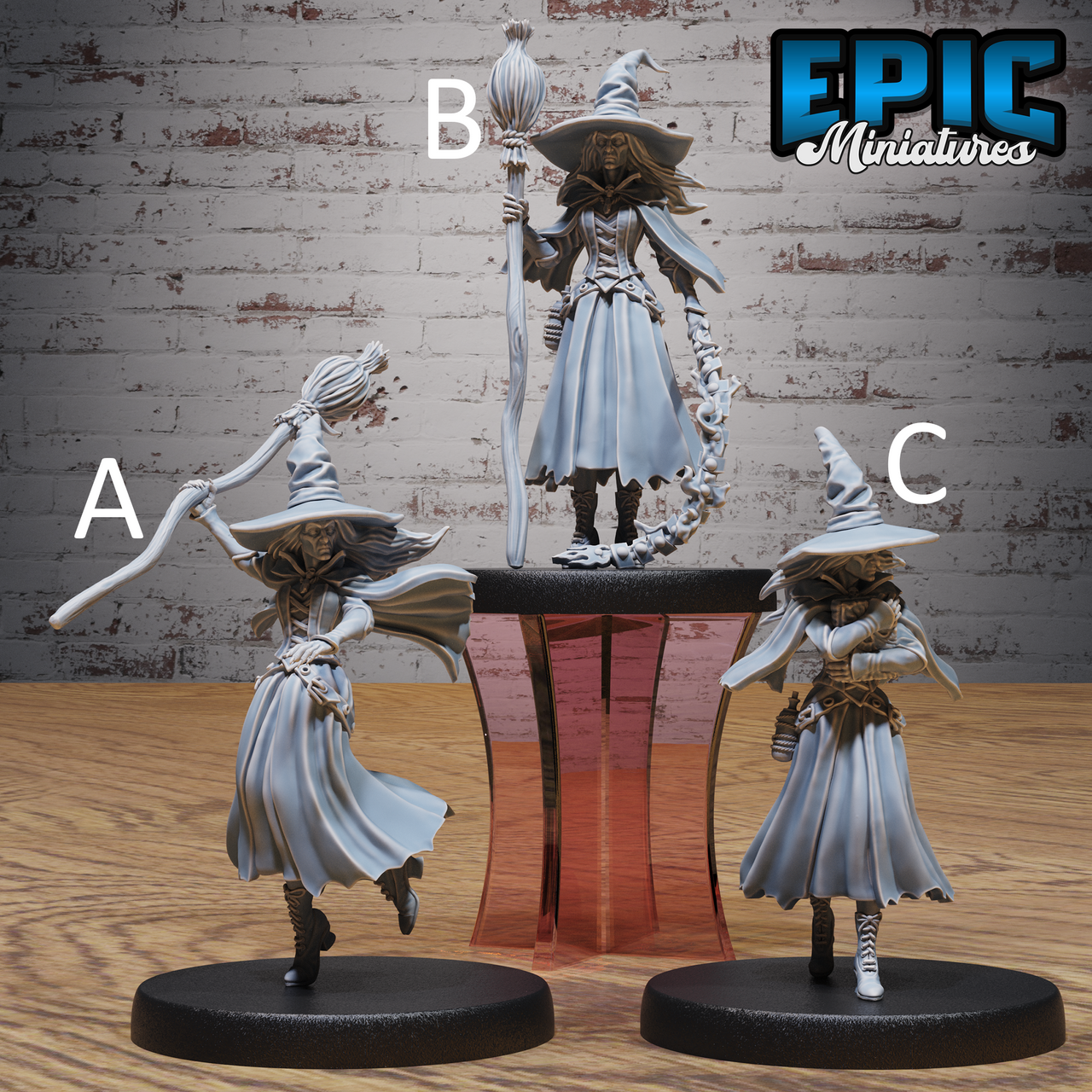 Classic Witch - Epic Miniatures | Magical Library