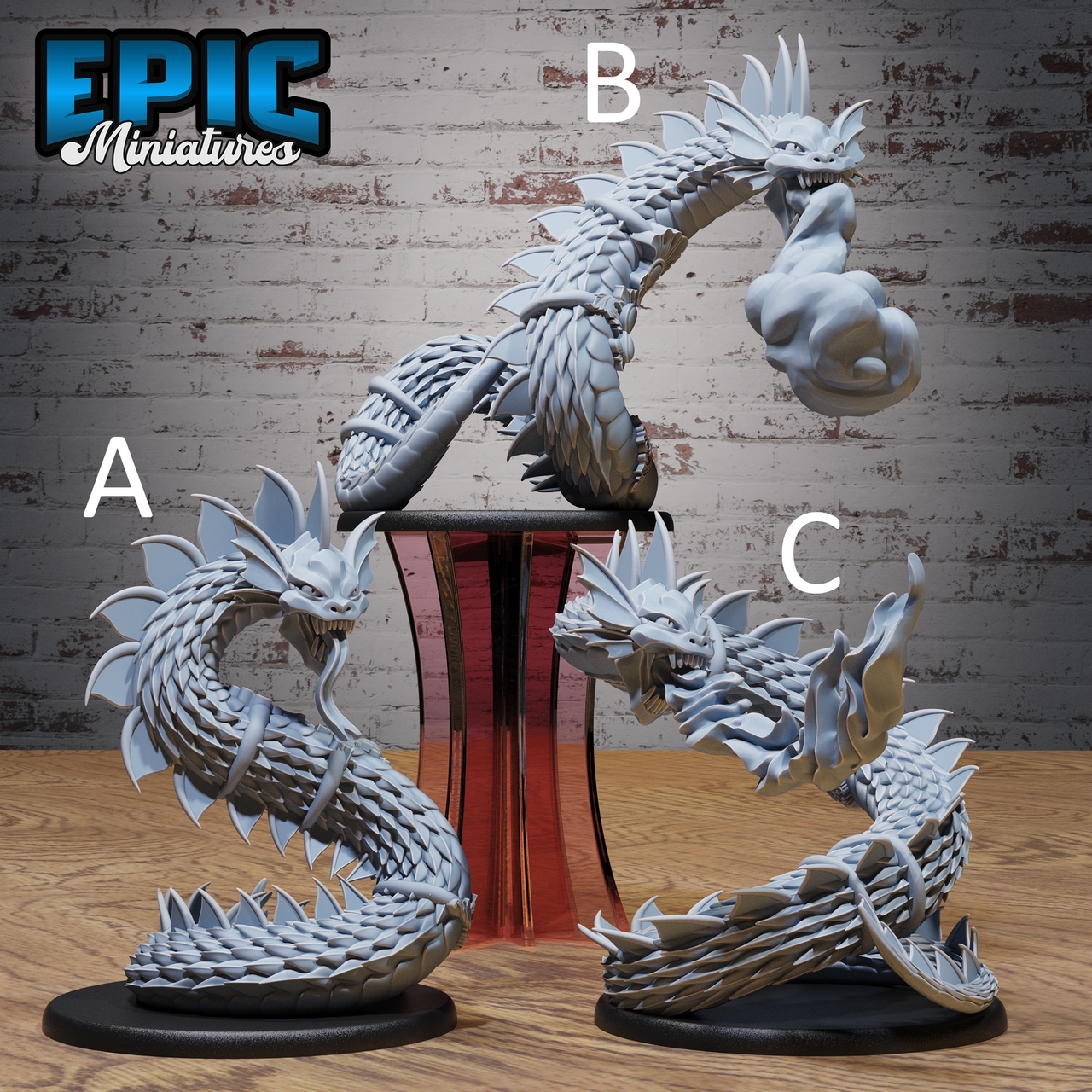 Magical Snake - Epic Miniatures | Magical Library