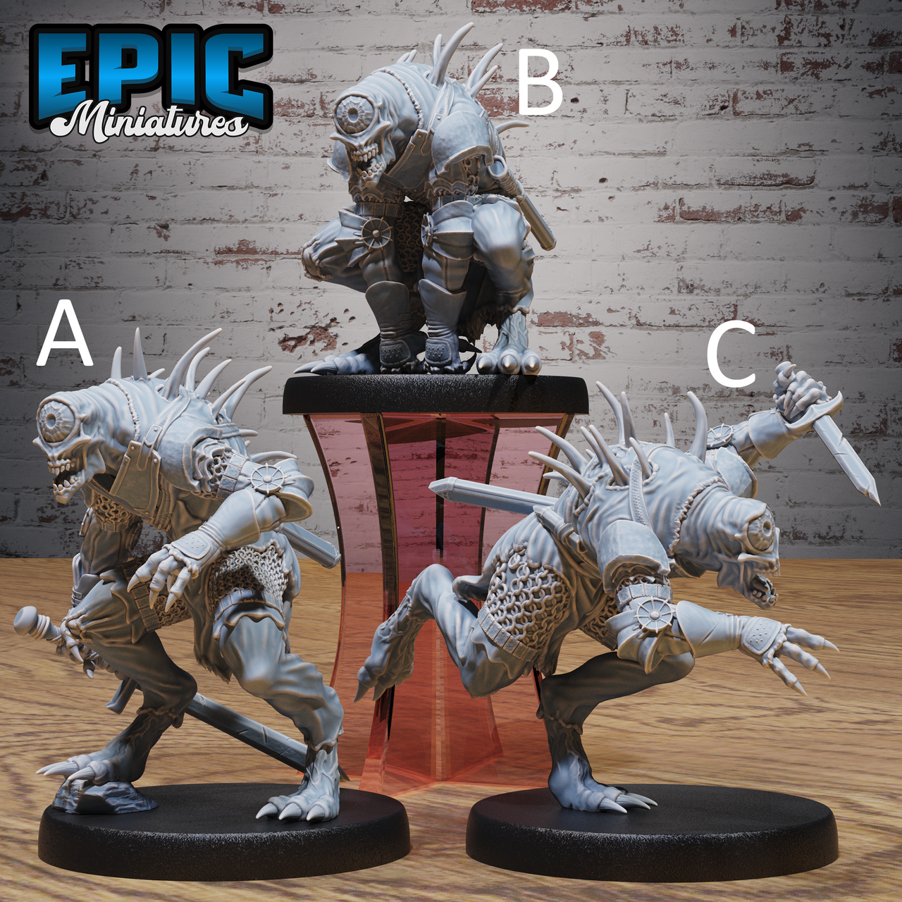 Nothic Knight - Epic Miniatures | Magical Library