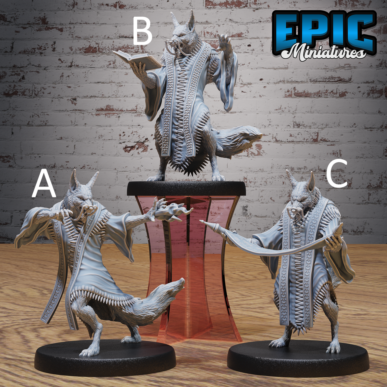 Arcanaloth - Epic Miniatures | Magical Library