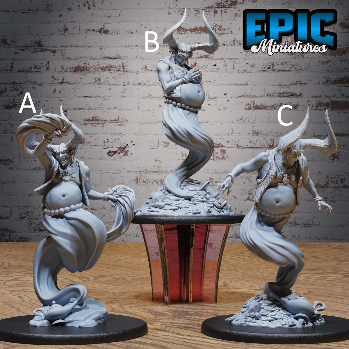 Mammon Djinni - Epic Miniatures