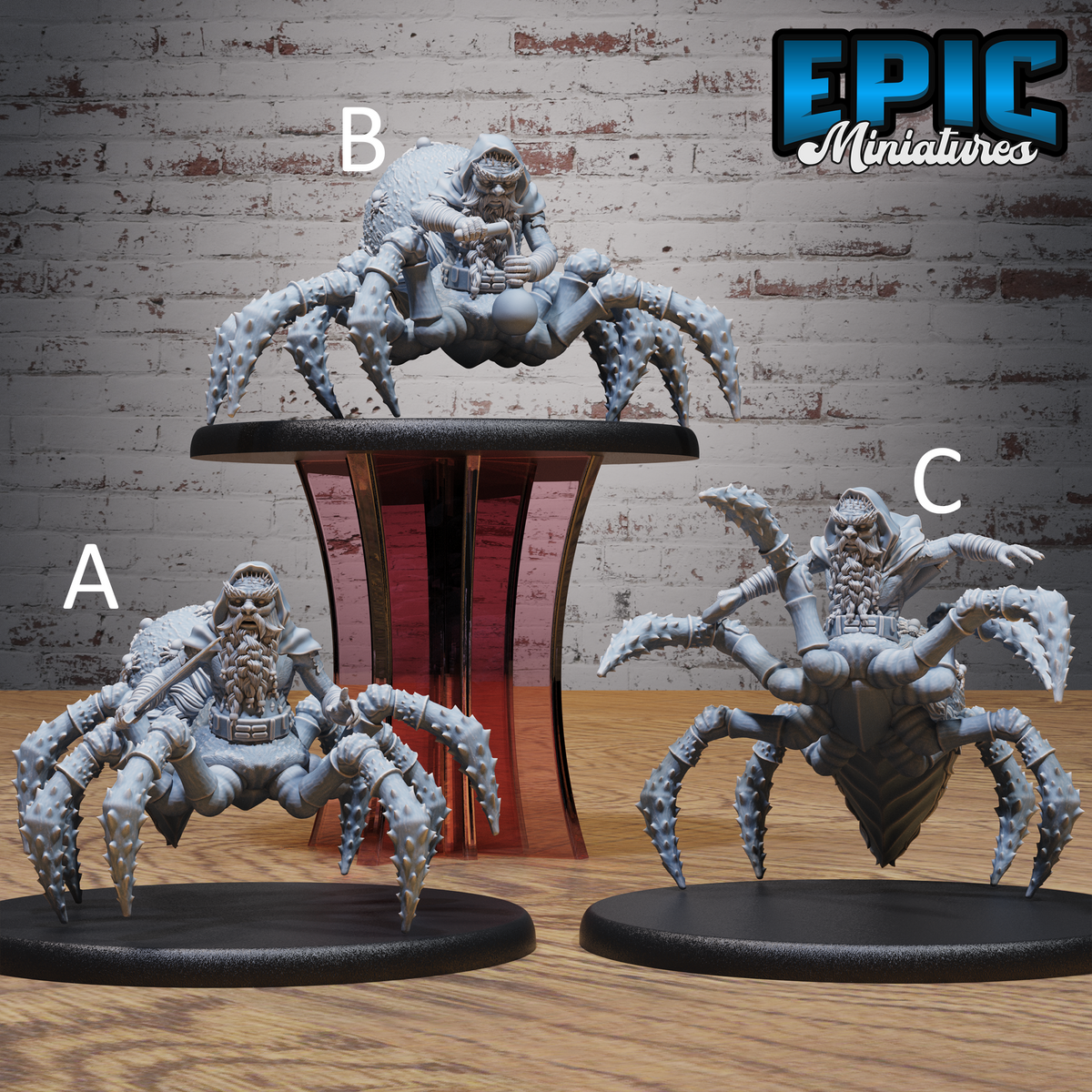 Dwarf Drider - Epic Miniatures