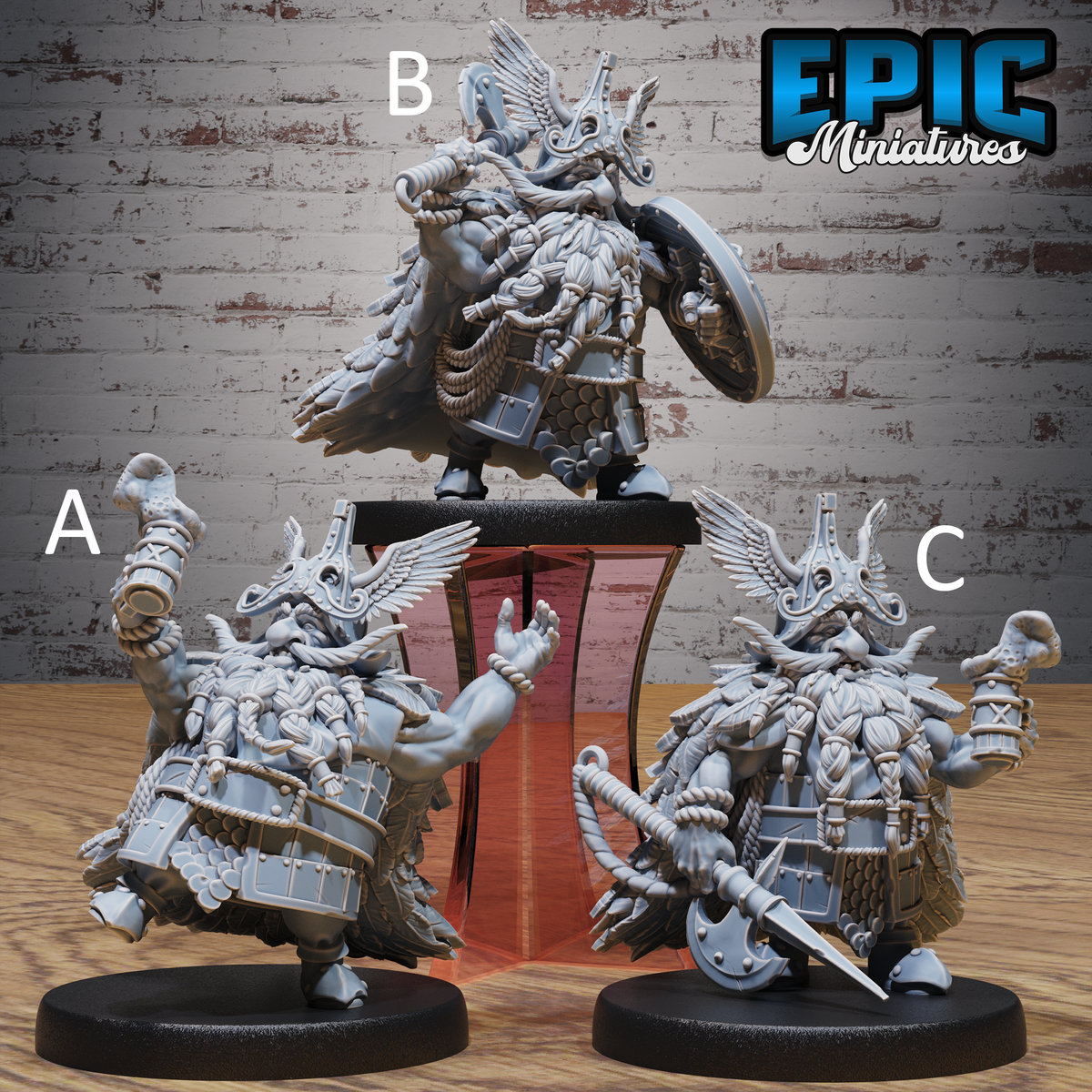 Dwarf Chief - Epic Miniatures