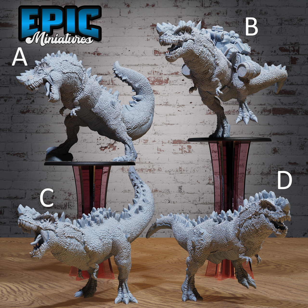 Crystal Rex - Epic Miniatures
