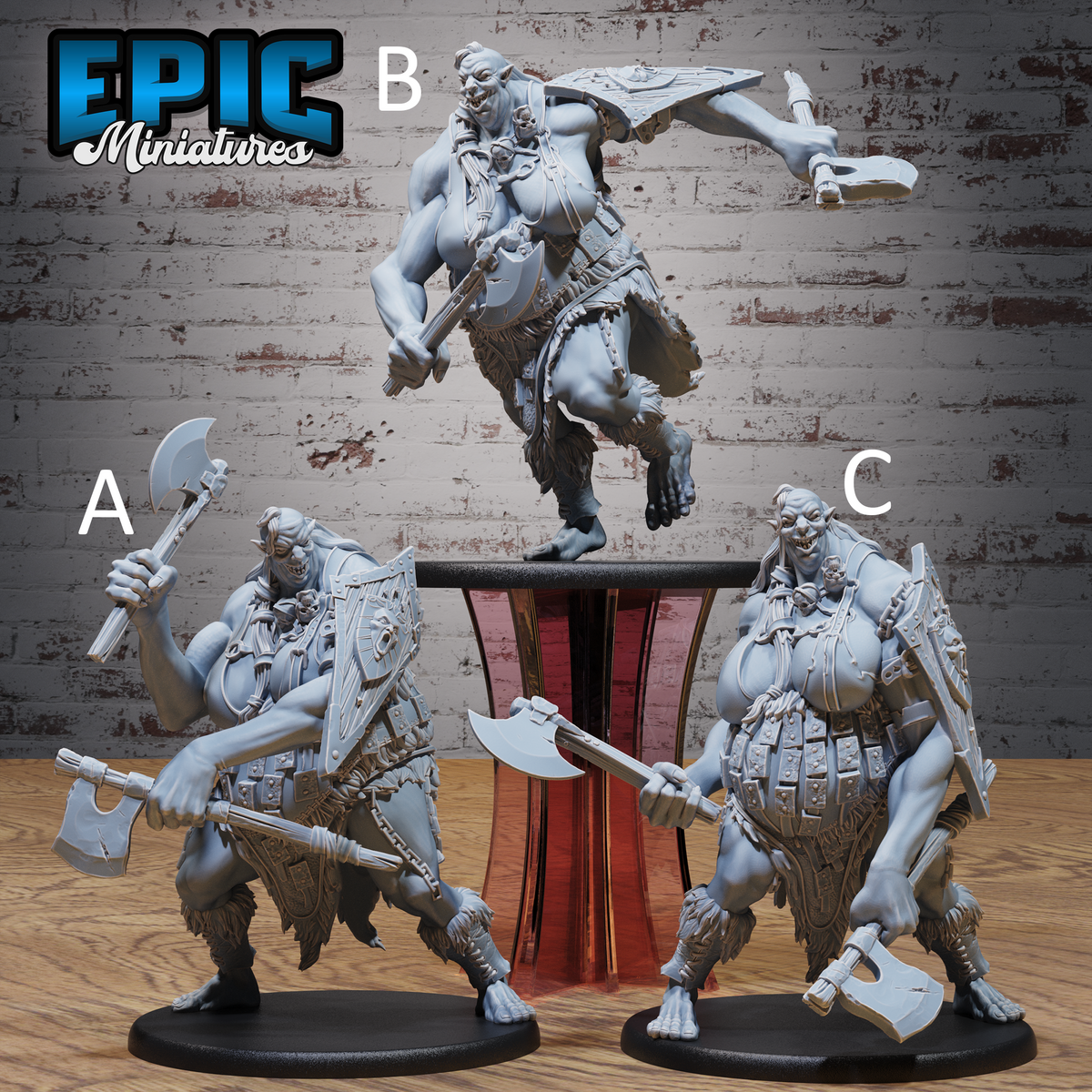 Hill Giantess - Epic Miniatures