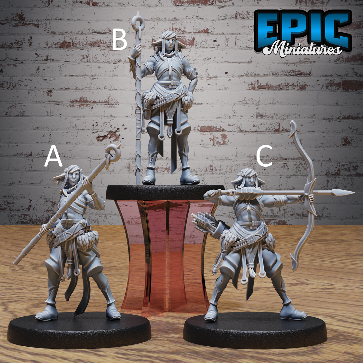 Furbold Druid - Epic Miniatures
