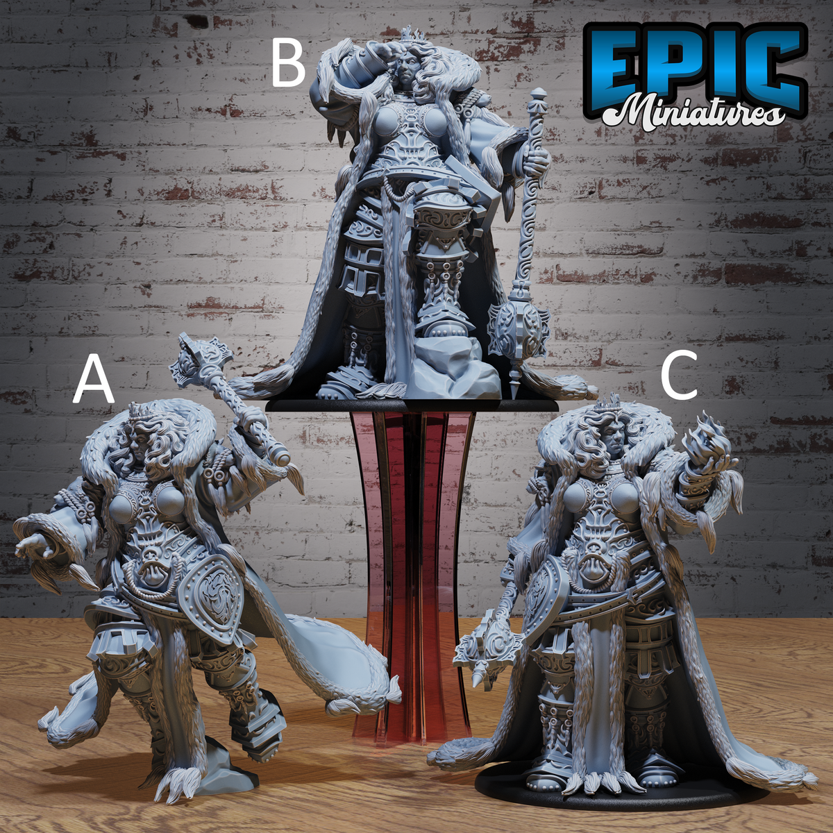 Fire Giantess Queen - Epic Miniatures