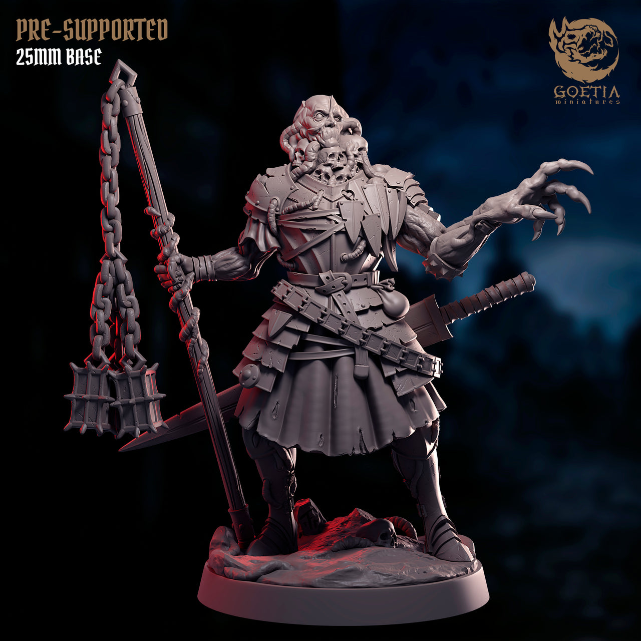 Acolyte of Alzir, Mutant Warlord - Goetia Miniatures