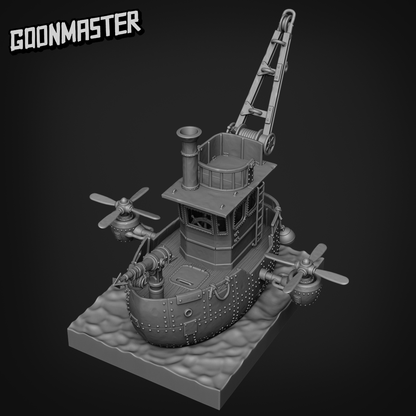 Steam Ship - Goonmaster | Playable Cabin, Magnet Ready