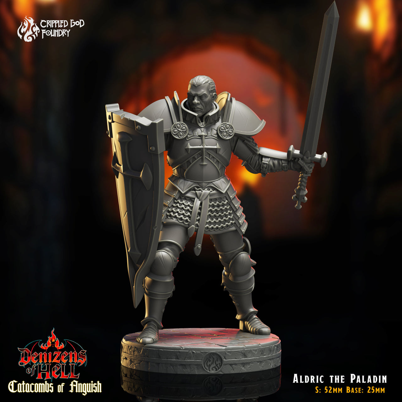 Aldric the Paladin - Crippled God Foundry