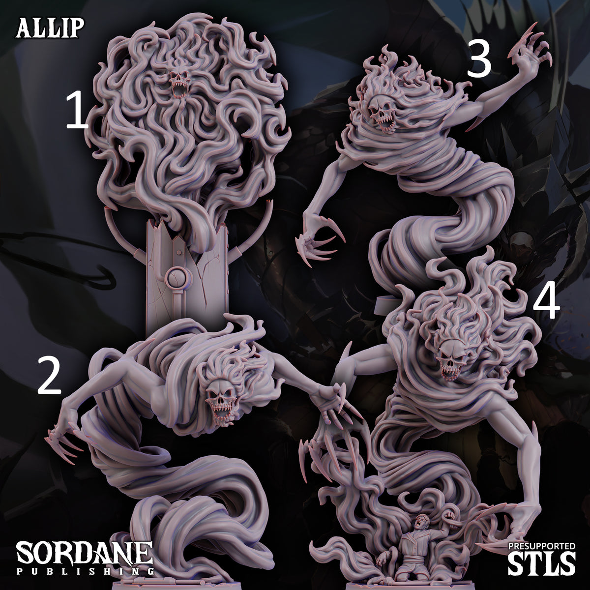 Allip. Evil Spirit - Sordane Publishing