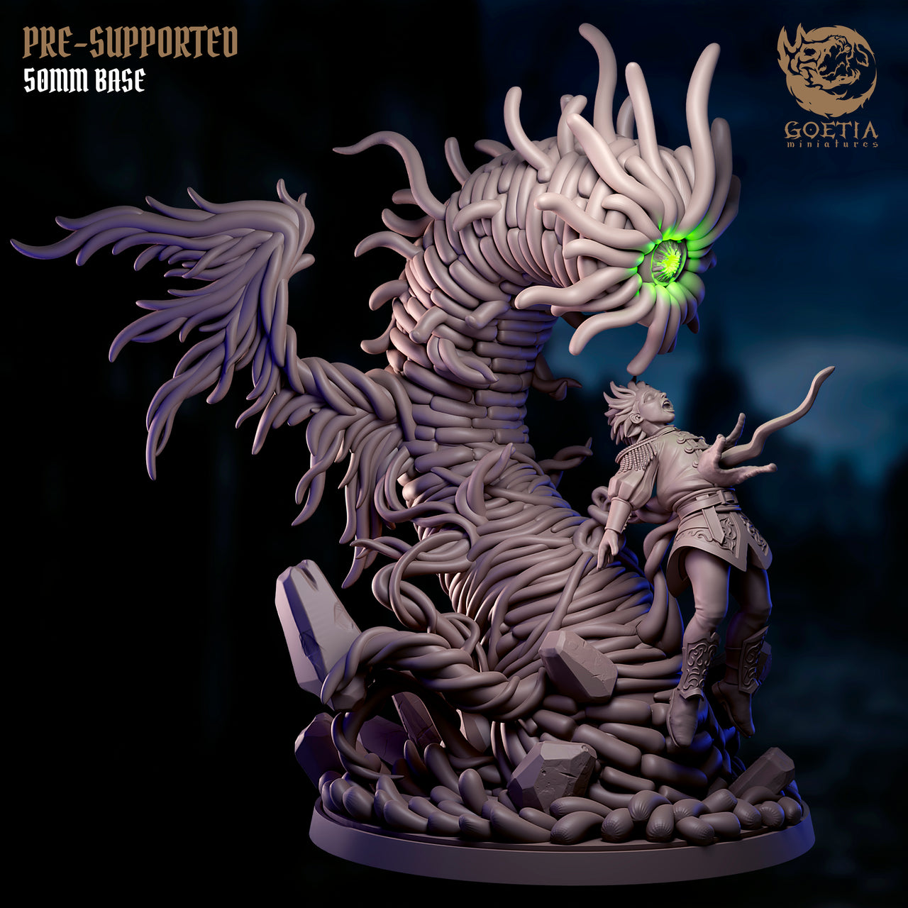 Alzir, Imprinting of Emund, Eldritch Demon Possession - Goetia Miniatures