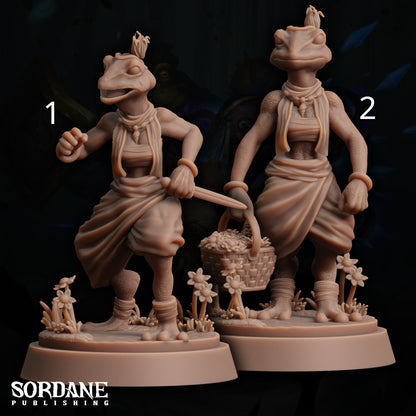 Anaka, Lizardfolk villager - Sordane Publishing