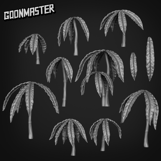 Anthurium Polydactylum - Goonmaster Basing Bits | Scale Model Houseplant