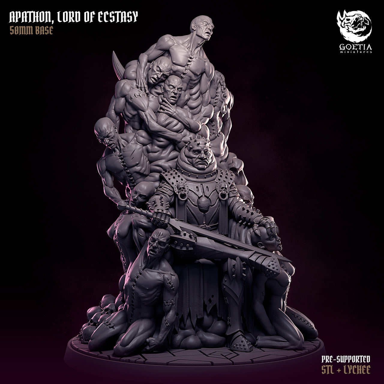 Apathon, Lord of Ecstasy, The Court of Ecstasy - Goetia Miniatures