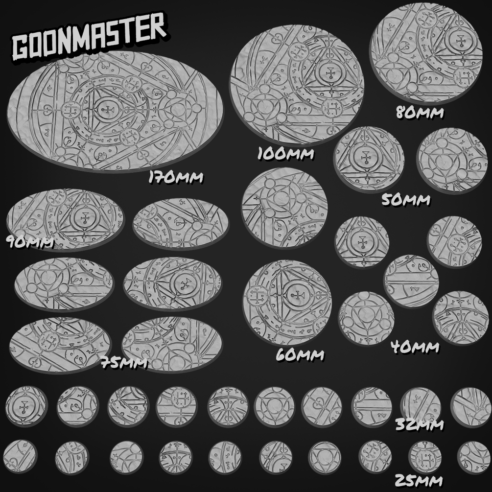 Arcane Ritual Bases - Goonmaster