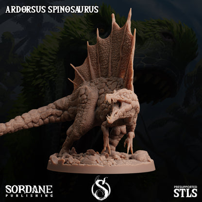 Ardorsus Spinosaurus,Sail Finned Dinosaur- Sordane Publishing