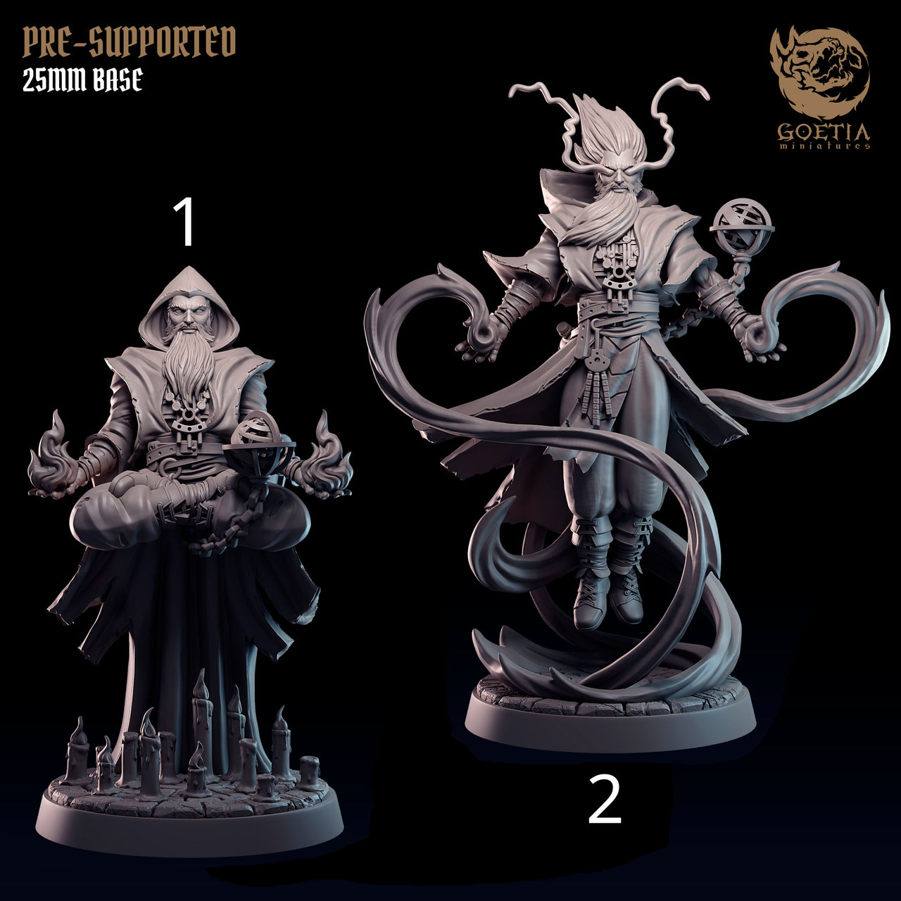 Arokhenes, Cultist Recluse - Goetia Miniatures