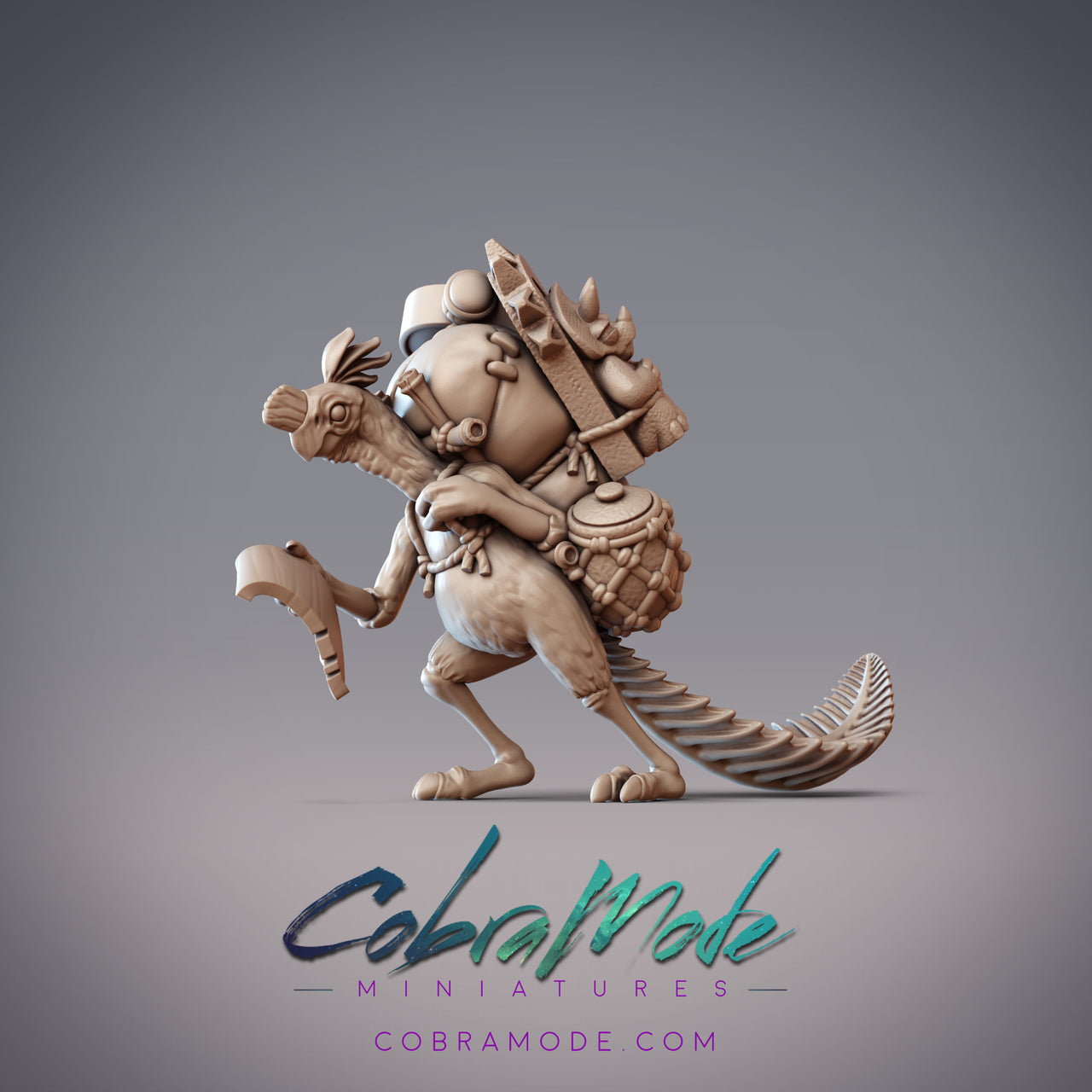 Dinovian Explorer Atorix. Dinofolk Traveller - CobraMode