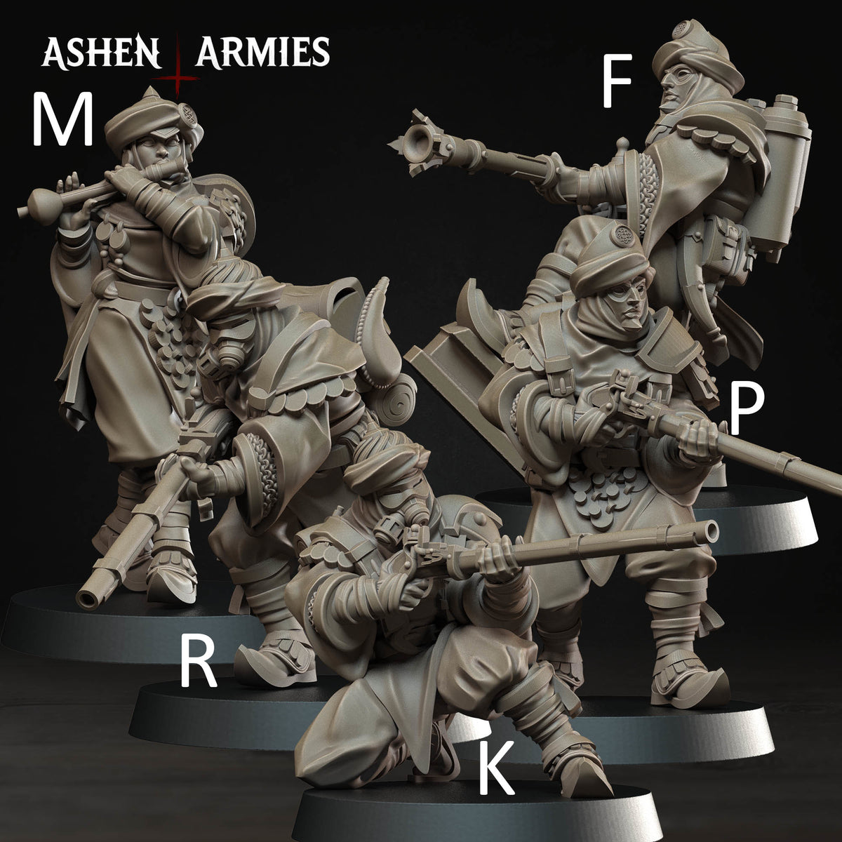 Azebs. Gilded Dominion - Ashen Armies | Grimdark Ottoman Empire