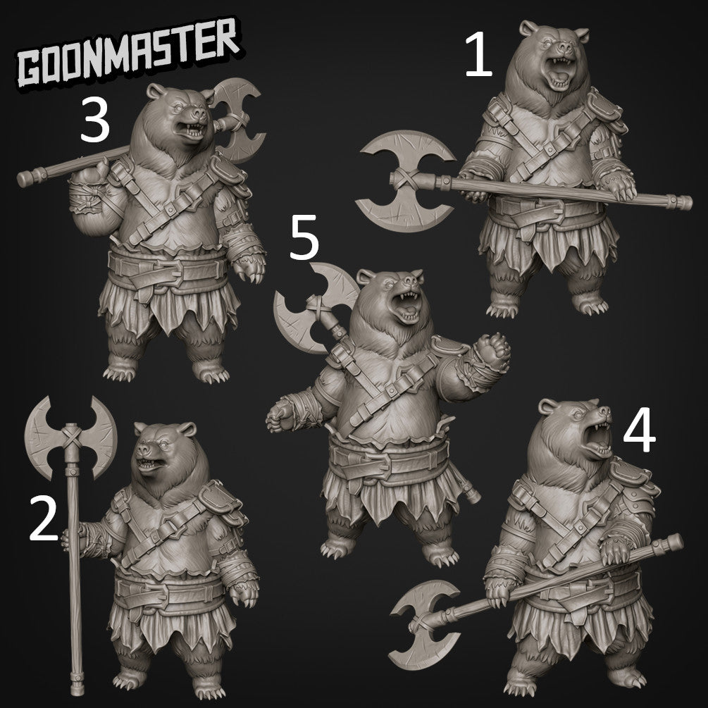 Bearbarian. Bear Barbarian- Goonmaster