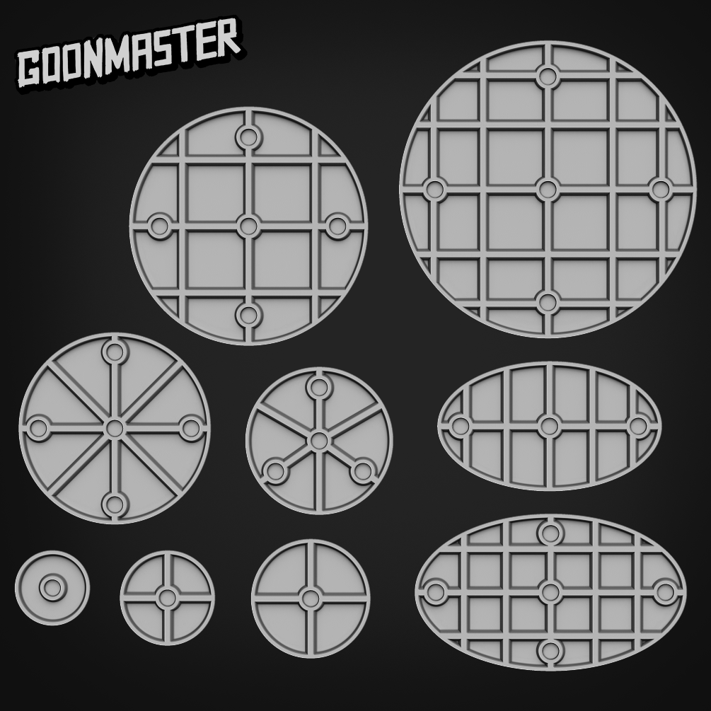 Gothic Tile Bases - Goonmaster