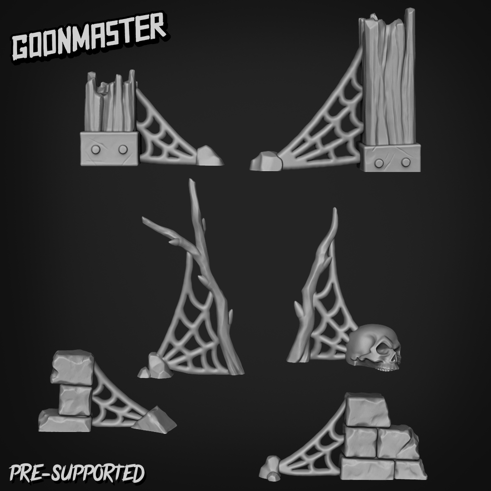 Spider Web - Goonmaster Basing Bits