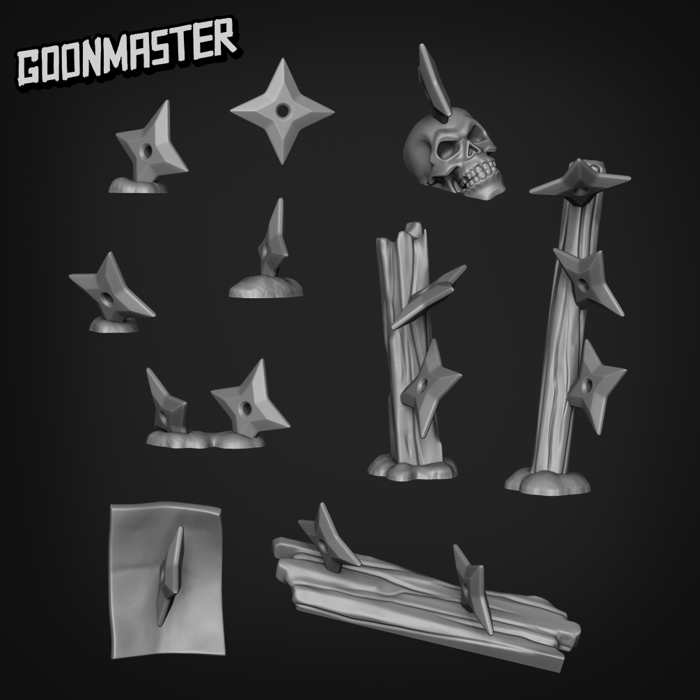 Shuriken - Goonmaster Basing Bits