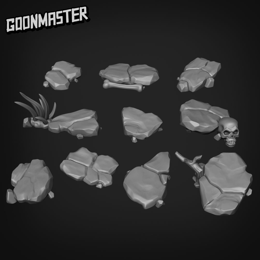 Tactical Rock - Goonmaster Basing Bits