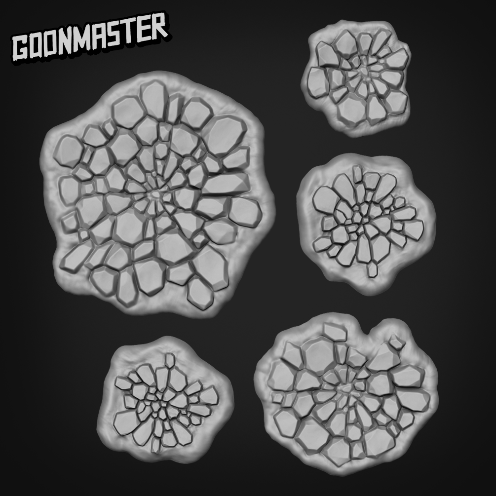 Impact Craters - Goonmaster Basing Bits