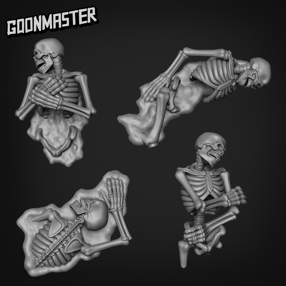 Floor Skeletons - Goonmaster Basing Bits