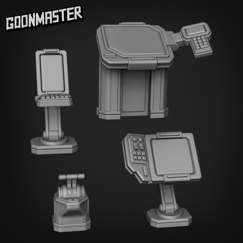 SciFi Screens - Goonmaster Basing Bits