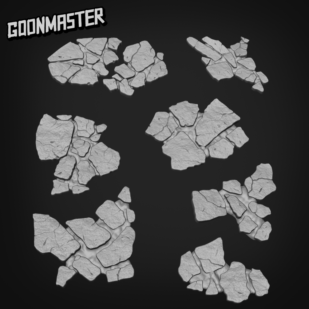 Flag Stones - Goonmaster Basing Bits