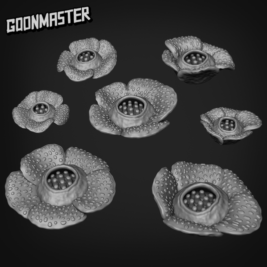 Raffelesia Arnoldii  - Goonmaster Basing Bits | Scale Model Corpse Flower