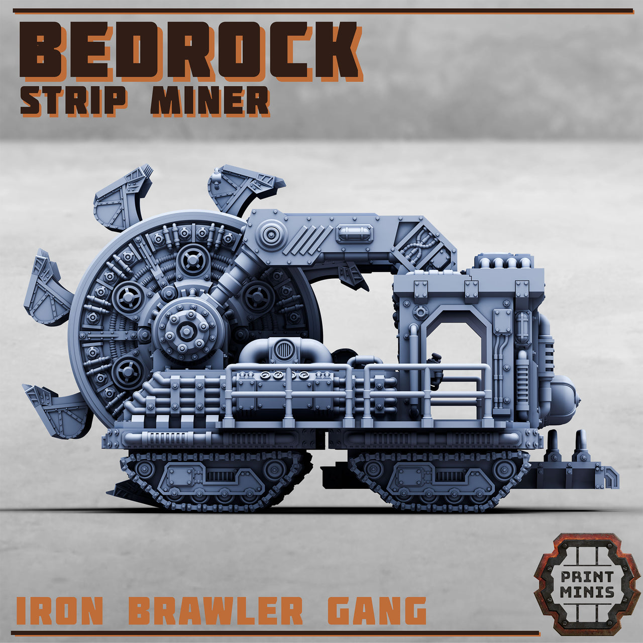 Bedrock Strip Miner  - Print Minis
