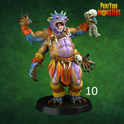 Lizardmen Army Pack - Print Your Monsters
