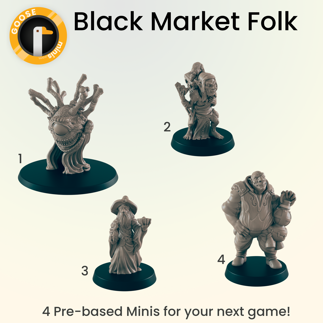 Black Market Folk - Ec3d | Villagers | Everyday Folk