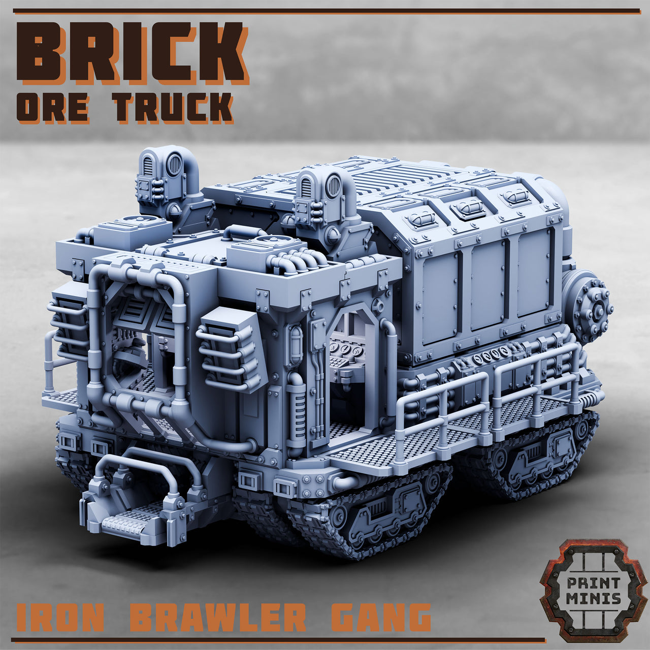 Brick, the Ore Truck - Print Minis