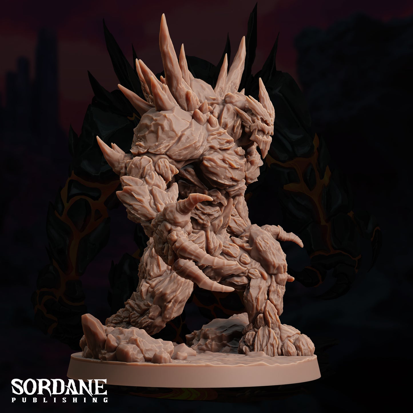 Brimstone Behemoth. Evil Earth Elemental - Sordane Publishing