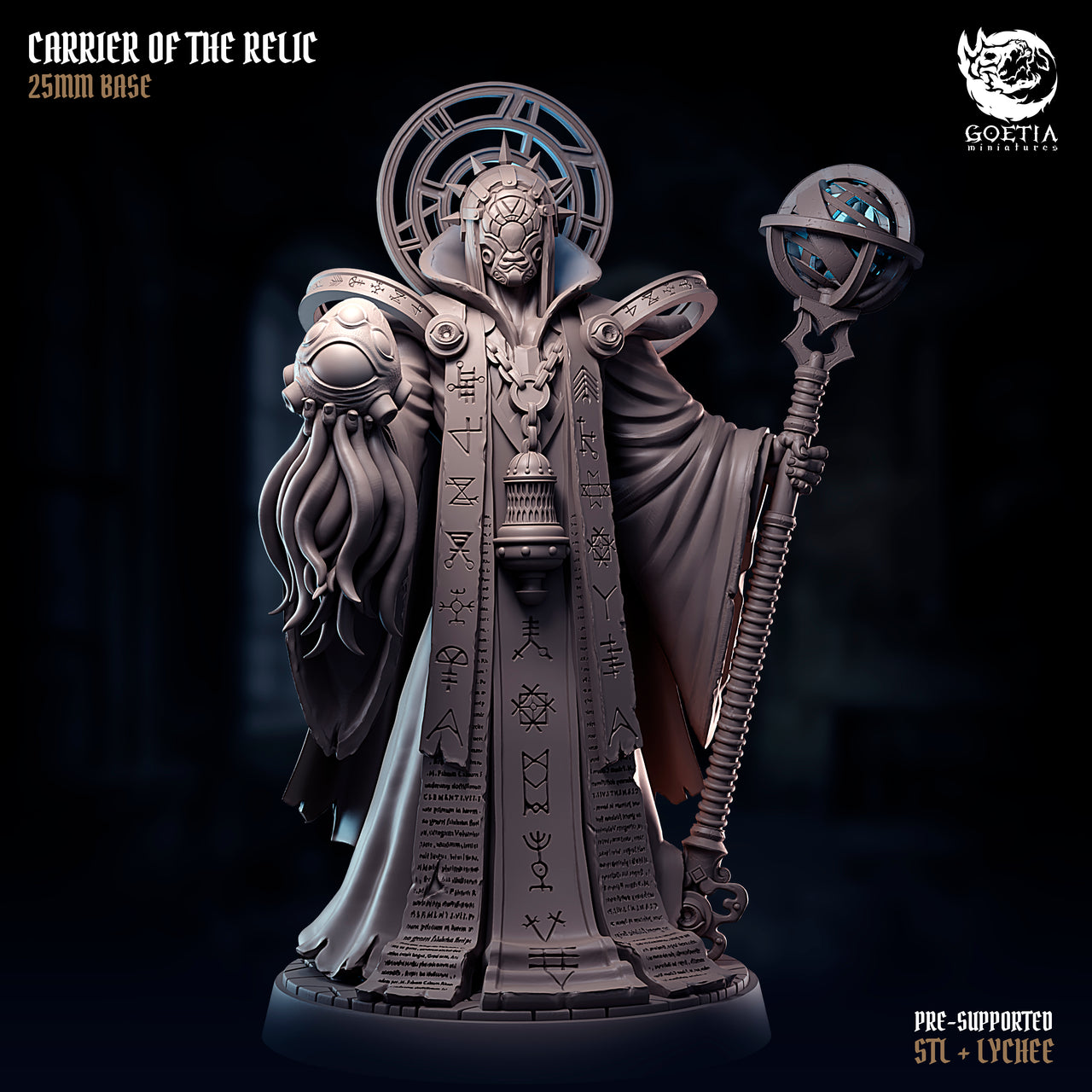 Carrier Of The Relic. The Masters of the Veil - Goetia Miniatures