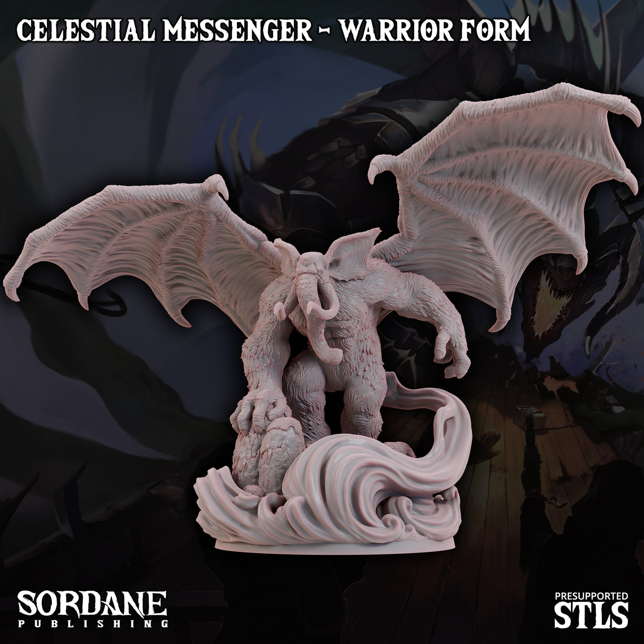 Celestial Messenger Warrior Form. Elephant Demon - Sordane Publishing