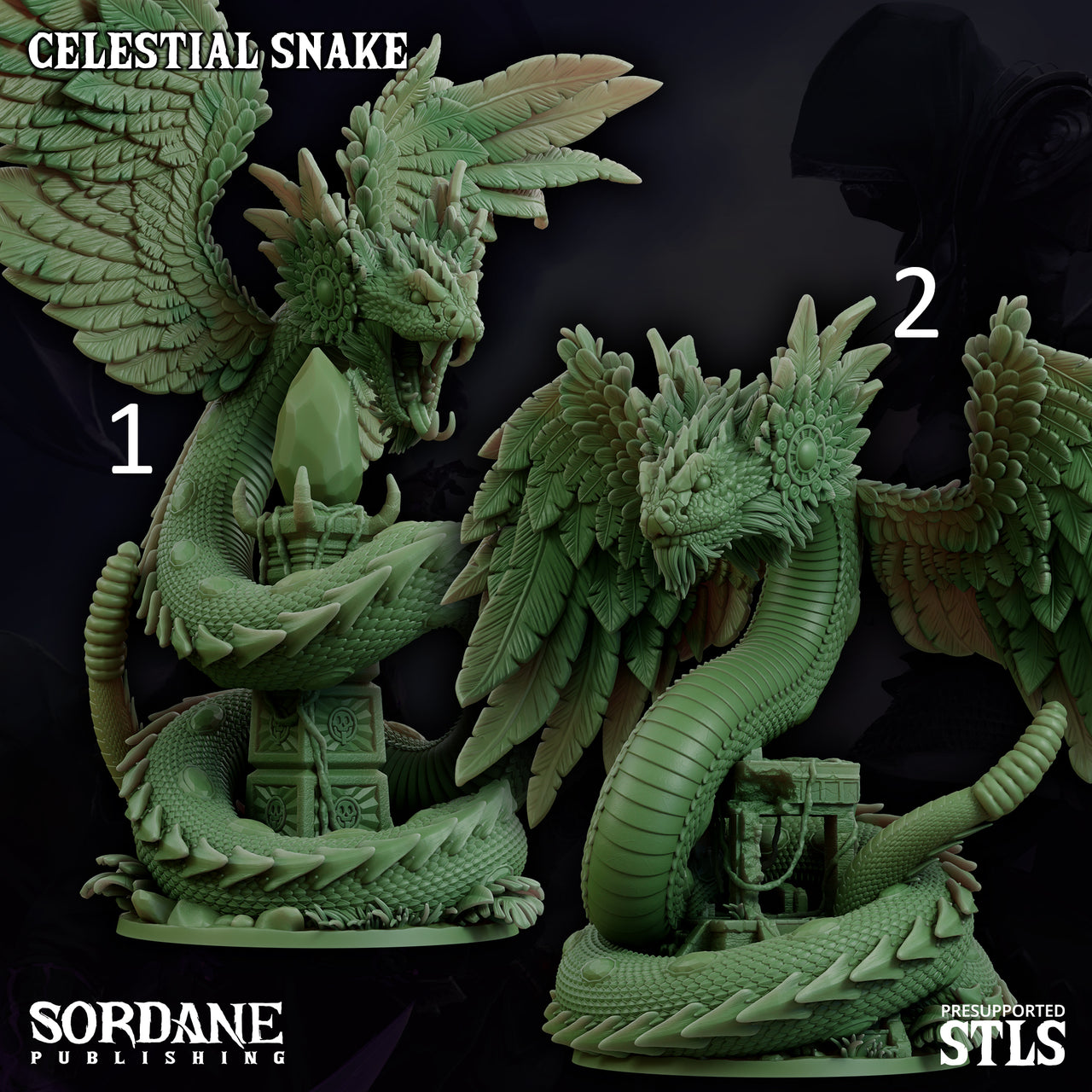 Celestial Snake. Quetzalcoatl God - Sordane Publishing